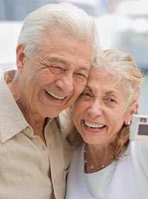 stock photo of older couple